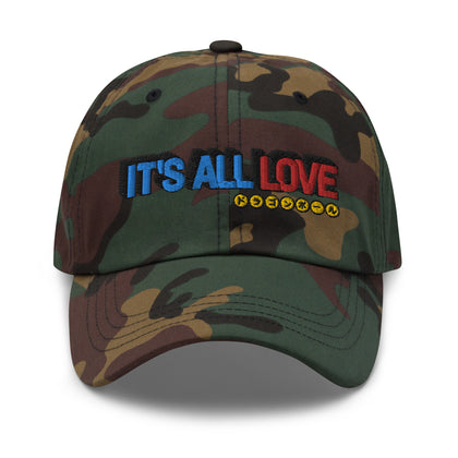 IT’S ALL LOVE Embroidered Dad Hat